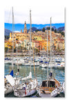  Luxury Vacation In South Of France 28 po x 42 po : Cadre d'art mural et panneau de tissu