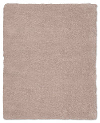 Carpette Farley moelleuse taupe - 4 pix 6 pi