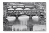  View Of Florence From The Hill Of Piazzale Michelangelo 16 po x 24 po : Cadre d'art mural et panneau de tissu