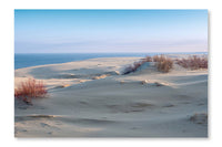 Sand Dunes Viewpoint At Curonian Spit 24 po x 36 po : Oeuvre d’art murale en panneau de tissu sans cadre