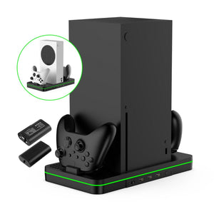 Station de recharge pour console Xbox de série X de Surge - noire