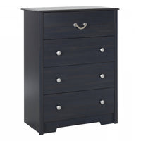  Aviron Commode 4 Tiroirs - Bleu 