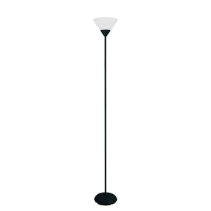 Lampe à pied torchère Elegant Designs à 1 ampoule avec pied mince