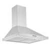 Hotte de cuisinière murale de style pyramidal convertible Ancona de 24 po - AN-1582