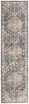 Carpette Octavian Tabriz gris - 2 pi 7 pox 8 pi 2 po