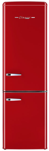  Réfrigérateur Classic Rétro par Unique de 9 pi³ à congélateur inférieur - UGP-275L R AC 