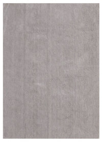 Carpette à poil long Hansol gris clair 3 pi 0 po x 5 pi 0 po