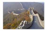 Great China Wall 16 po x 24 po : Oeuvre d’art murale en panneau de tissu sans cadre