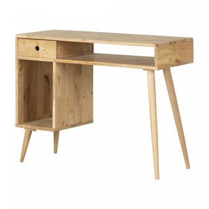 Bureau d'ordinateur Kodali - bois naturel 