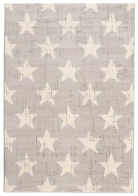 Carpette Ira gris clair 4 pi 7 po x 6 pi 7 po