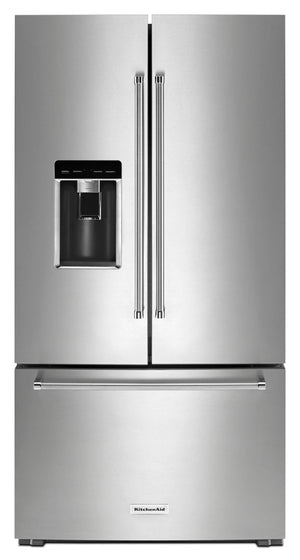 Réfrigérateur à portes françaises de 23.8 pi3 KitchenAid – KRFC704FSS