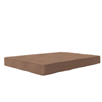 Matelas de futon Jayce de DHP à rembourrage en polyester pour lit double - brun clair