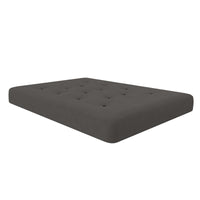 Matelas de futon à ressorts ensachés Braga de Signature Sleep pour lit double - gris taupe