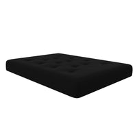 Matelas de futon à ressorts ensachés Braga de Signature Sleep pour lit double - noir pur