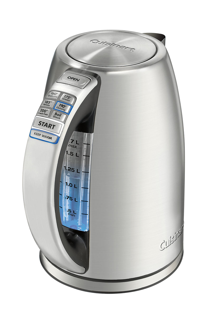 Cuisinart PerfecTemp Cordless Electric Programmable Kettle – CPK-17C - Kettle in Stainless Steel