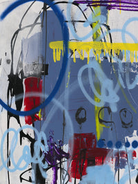 Œuvre d’art murale Giant Art « Live For The Applause Ii » 72 x 54