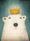 Œuvre d’art murale Giant Art « Polar King » 72 x 54