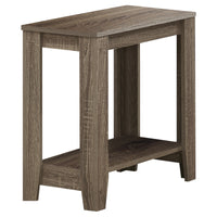 Table d'appoint taupe foncé