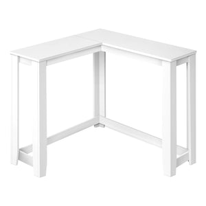 Console en coin blanche