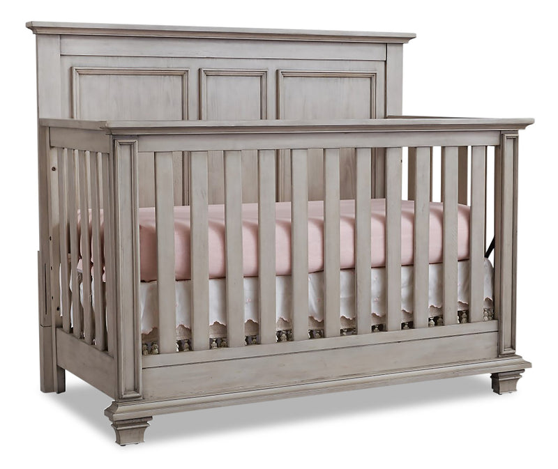 Kenilworth 4-in-1 Convertible Crib - {Traditional} style Crib in Stone wash {Solid Woods}