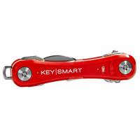  Porte-clés compact de KeySmart Pro avec dispositif de repérage intelligent Tile - rouge 