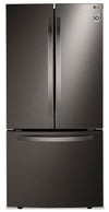 Réfrigérateur LG de 25 pi3 à portes françaises résistant aux taches - LRFCS2503D