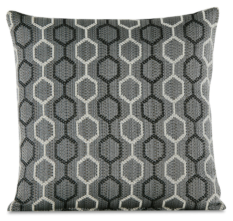 Fabric Accent Pillow - Ebony