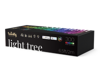 Guirlande lumineuse à DEL Twinkly à 300 lumières multicolores pour arbre