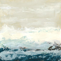 Œuvre d’art murale Giant Art « Coastal Currents I » 54 x 54