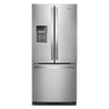 Réfrigérateur Whirlpool de 20 pi³ à portes françaises - WRF560SEHZ