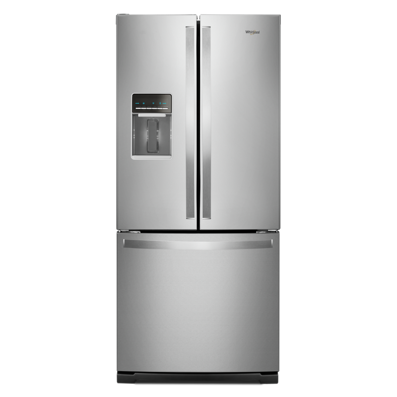 Whirlpool 20 Cu. Ft. French-Door Refrigerator - WRF560SEHZ - Refrigerator in Fingerprint Resistant Stainless Steel