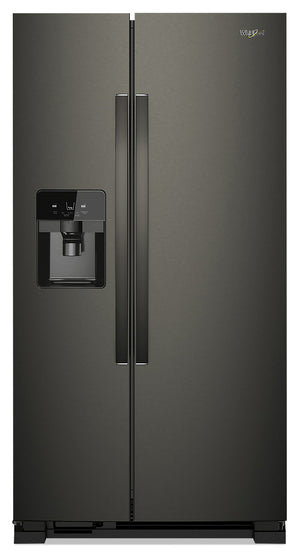 Réfrigérateur Whirlpool de 21 pi3 à compartiments juxtaposés - WRS321SDHV