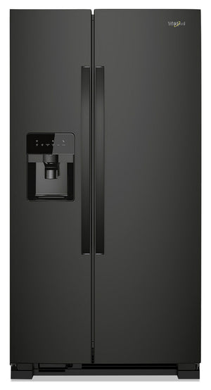 Réfrigérateur Whirlpool de 25 pi3 à compartiments juxtaposés - WRS335SDHB