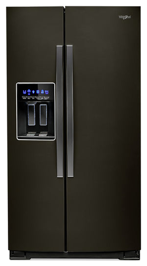 Réfrigérateur Whirlpool de 28 pi³ à compartiments juxtaposés avec distributeur d'eau externe - WRS588FIHV