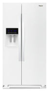 Réfrigérateur Whirlpool de 28 pi³ et de 38,5 po à compartiments juxtaposés - blanc - WRS588FIHW