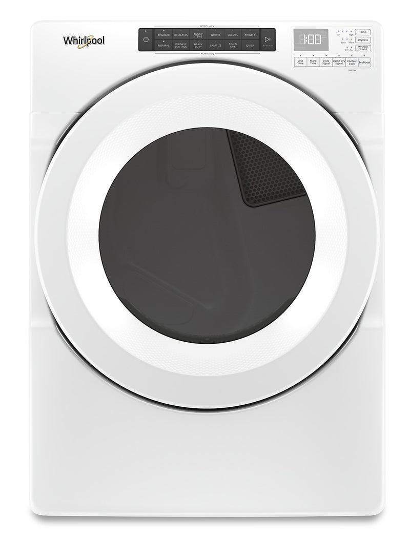 Whirlpool 7.4 Cu. Ft. Front-Load Electric Dryer with Intuitive Touch Controls - YWED5620HW