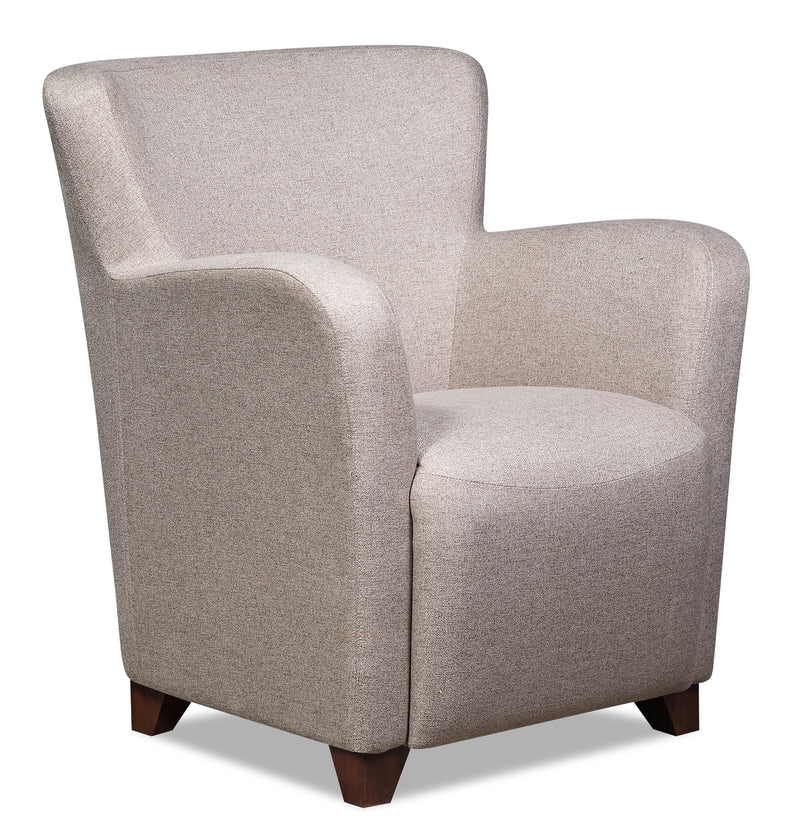 Zello Polyester Accent Chair - Hemp - {Contemporary} style Accent Chair in Hemp {Pine}, {Plywood}