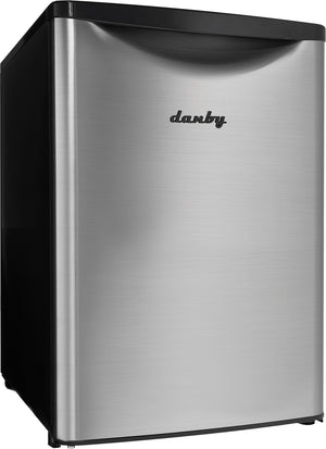 Danby 2.6 Cu. Ft. Compact Refrigerator – DAR026A2BSLDB|Réfrigérateur Danby de 2.6 pi³ de format appartement – DAR026A2BSLDB|DAR026AS