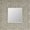 Miroir argenté carré - 11,25 po x 11,25 po