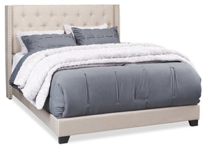 Brady Full Bed|Lit double rembourré Brady|BRADGFBD
