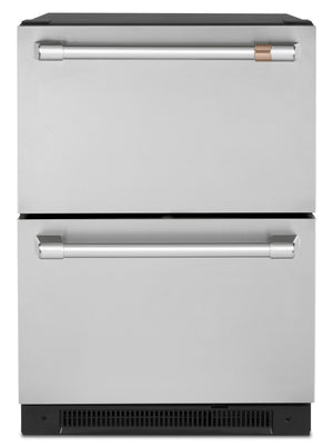 Réfrigérateur encastré Café de 5,7 pi³ à deux tiroirs - CDE06RP2NS1