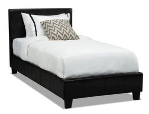Chase Twin Bed – Brown|Lit simple Chase – brun|CHASBTBD