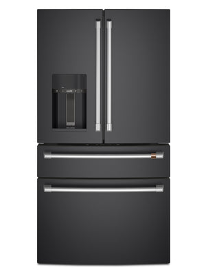 Réfrigérateur à 4 portes Café de 27,8 pi³ à portes françaises – CVE28DP3ND1