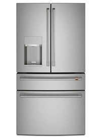  Réfrigérateur à 4 portes Cafe de 27,8 pi³ à portes françaises – CVE28DP2NS1 