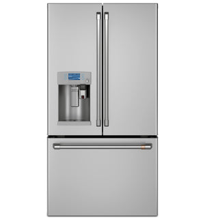 Réfrigérateur Café 22,1 pi³ à portes françaises avec système d'infusion K-Cup Keurig – CYE22UP2MS1