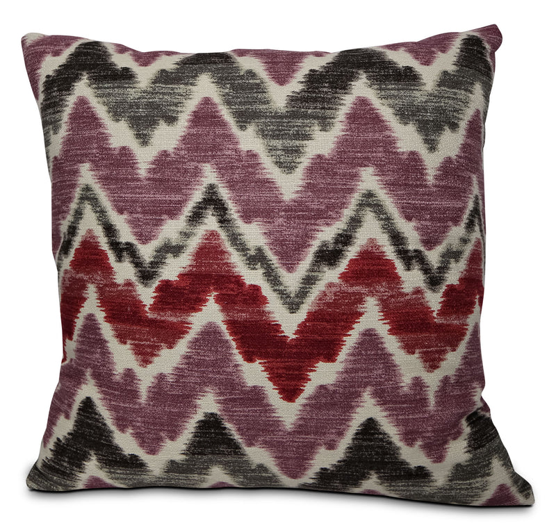 Tierra Accent Pillow – Pink, Grey, Black and White