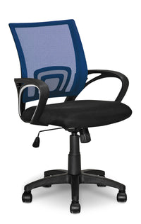 Chaise de bureau Loft en mailles - bleu foncé