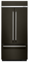 Réfrigérateur encastré KitchenAid de 20,8 pi³ à portes françaises – KBFN506EBS