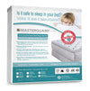 Protège-matelas MasterguardMD avec protection contre les punaises de lit pour lit simple
