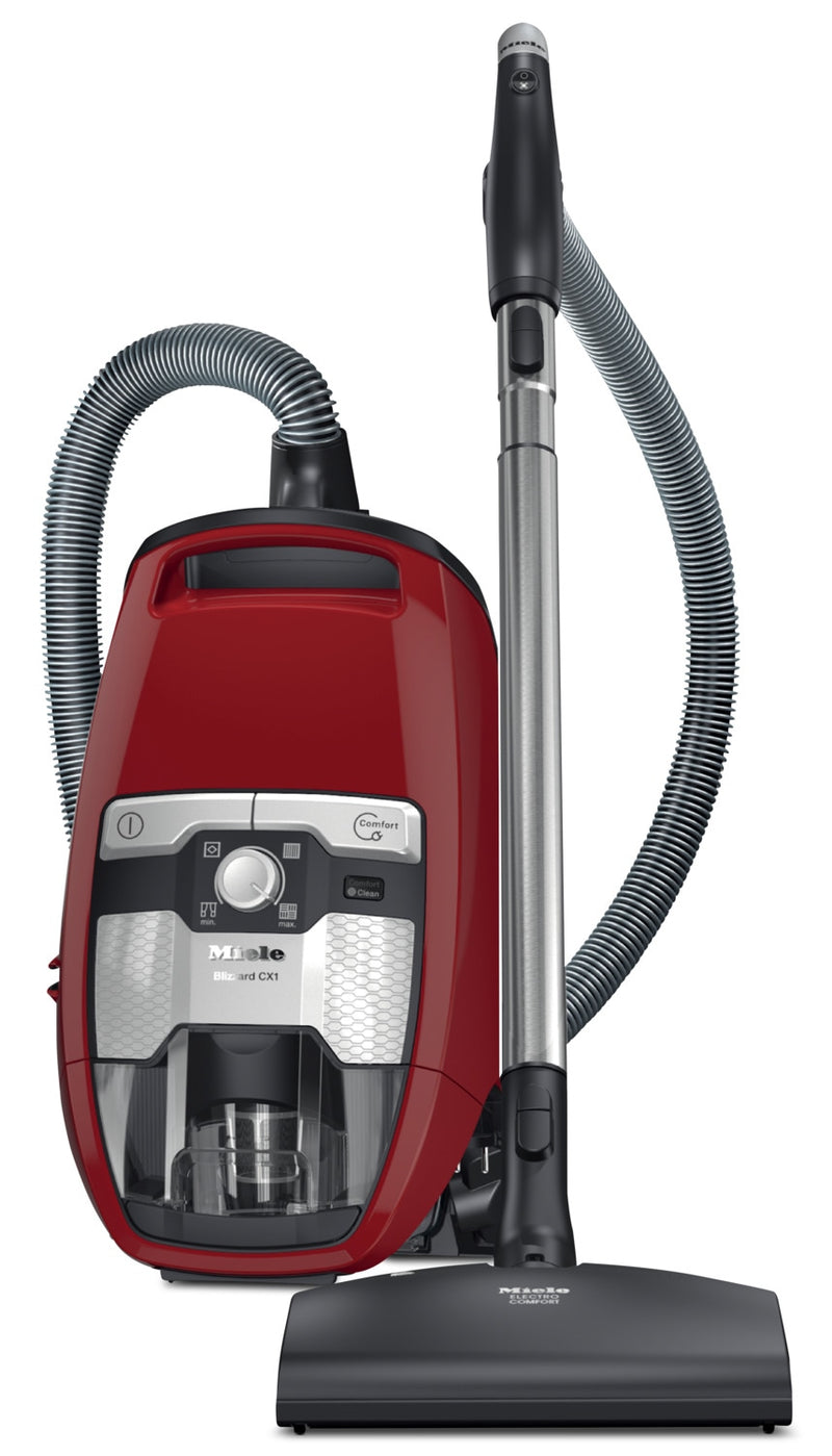 Miele Blizzard CX1 Cat & Dog Bagless Canister Vacuum – 41KCE037CDN - Vacuum in Red